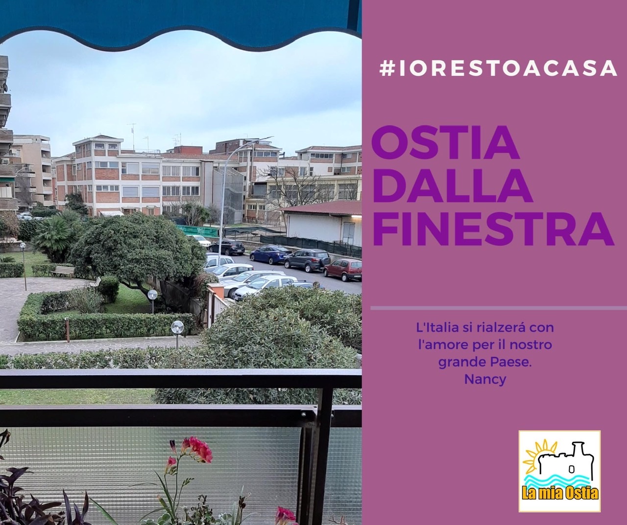 Ostia dalla finestra: mese di marzo